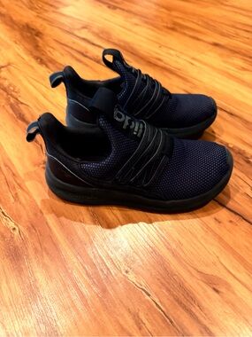 adidas Kids Navy Knit Slip-On Sneakers